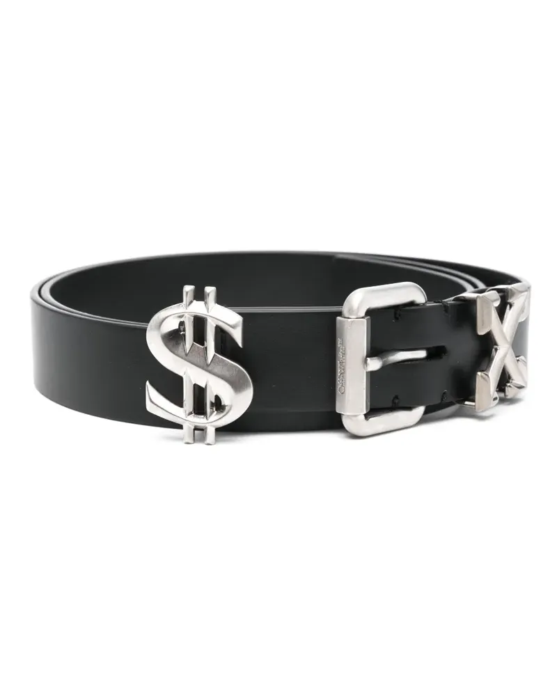 OFF-WHITE Arrow Sex Gürtel - Schwarz Schwarz