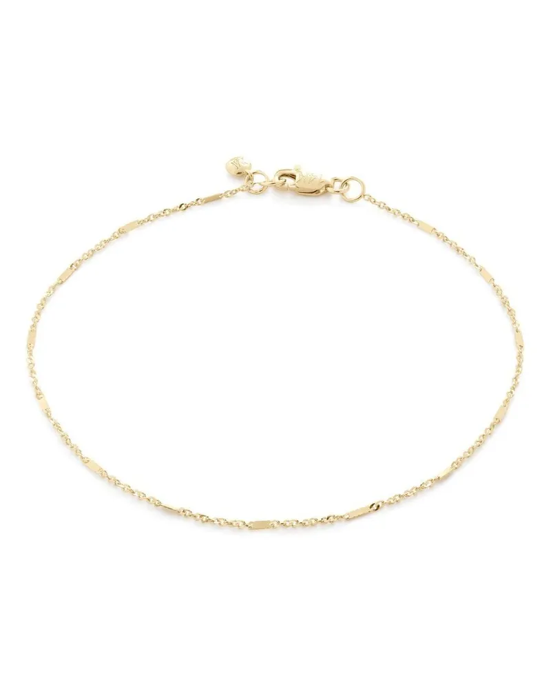 Monica Vinader 14kt Gelbgold-Kettenarmband Gold
