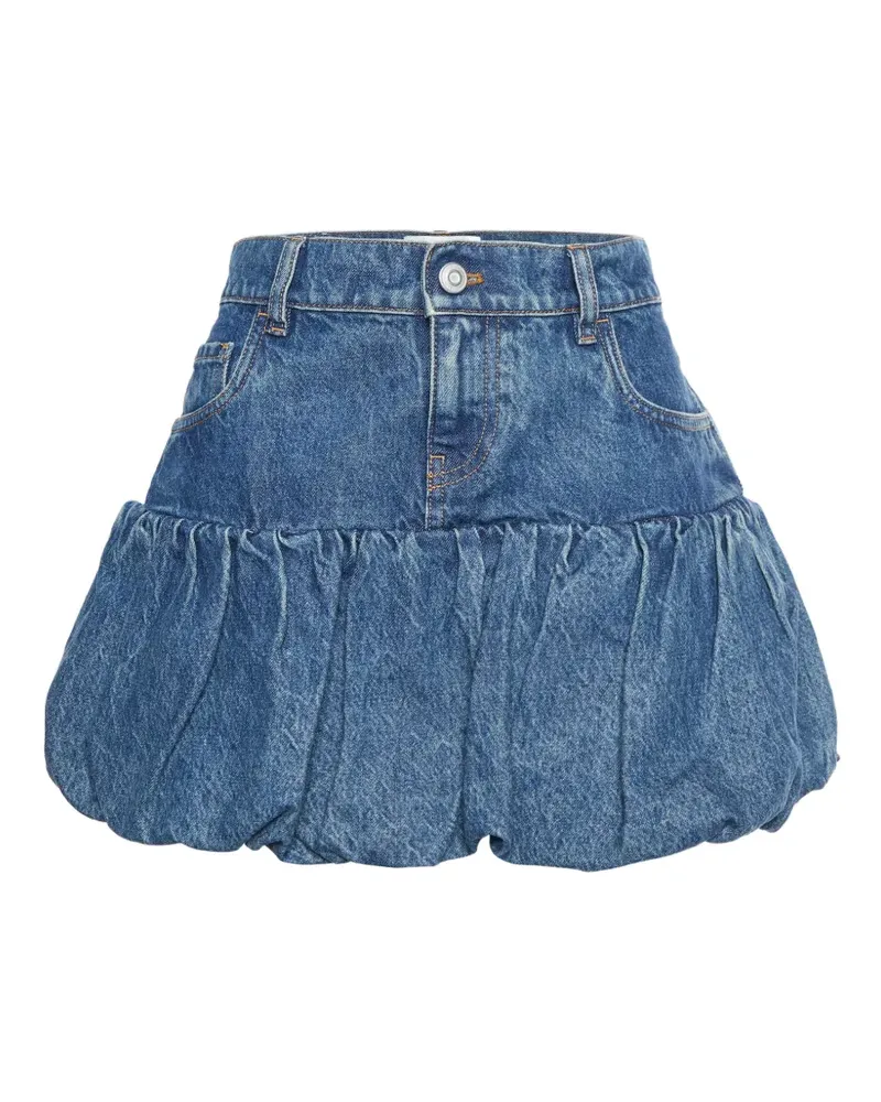 COPERNI Rock mit Ballonsaum - Blau Blau