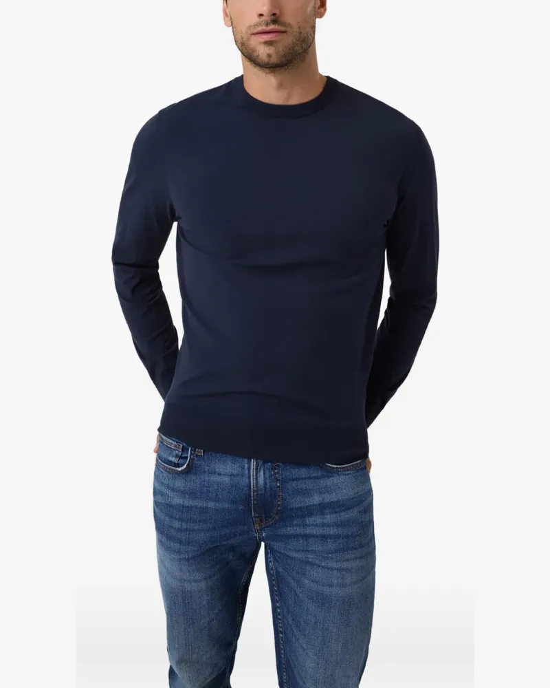 Guess Kadir Tech Pullover - Blau Blau