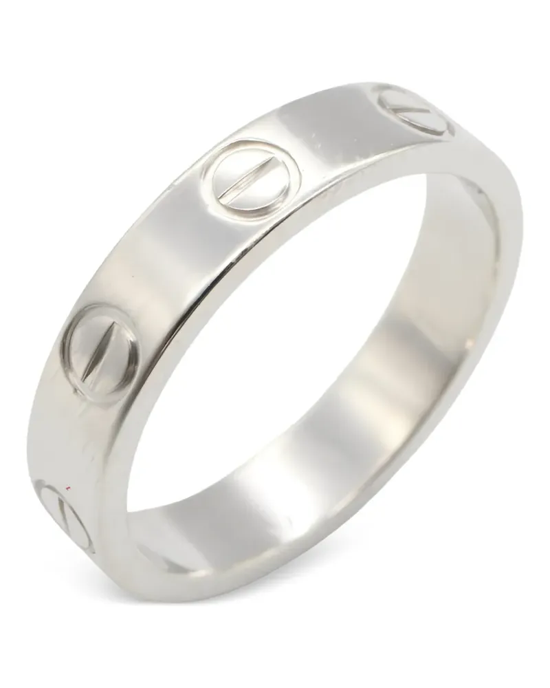Cartier 2010s 18K white gold Love ring - Silber Silber