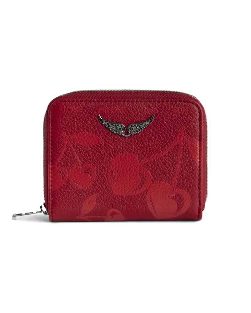 Zadig & Voltaire Mini Portemonnaie - Rot Rot