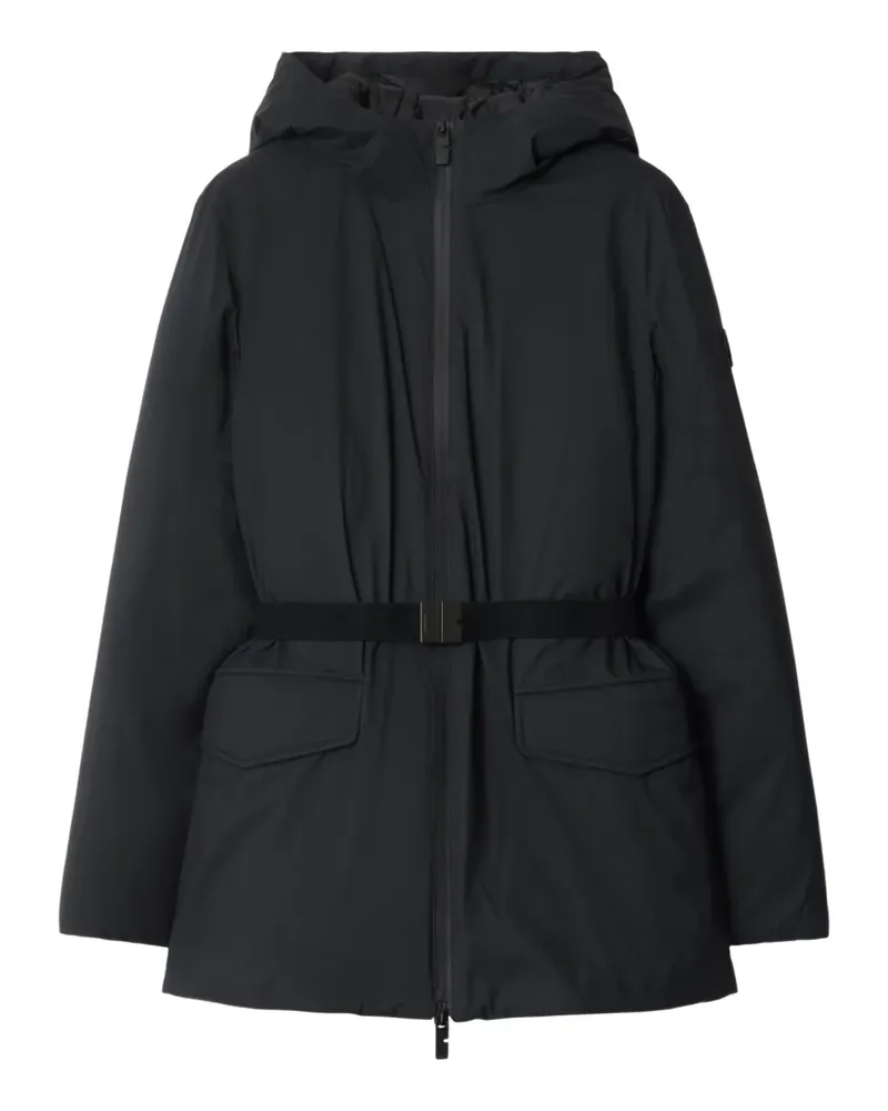Burberry Gefütterte Kapuzenjacke - Schwarz Schwarz