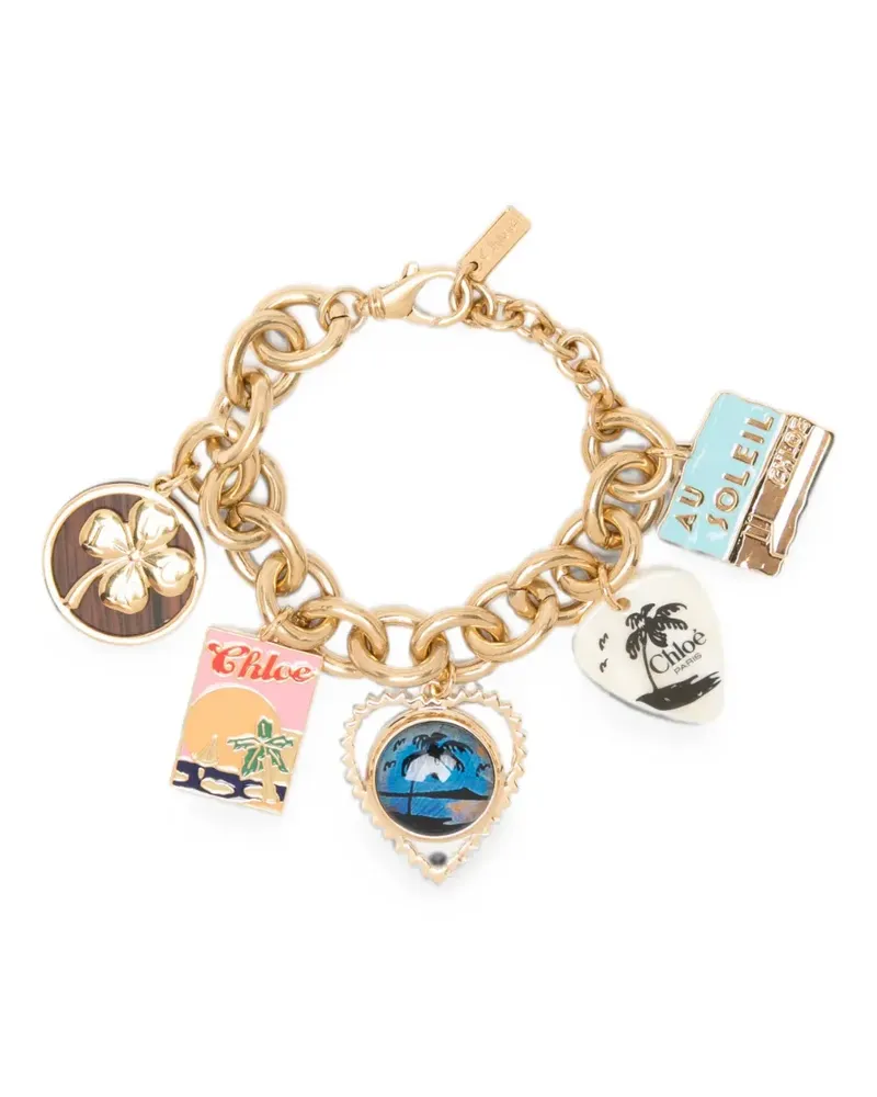 Chloé Postcards Armband - Gold Gold