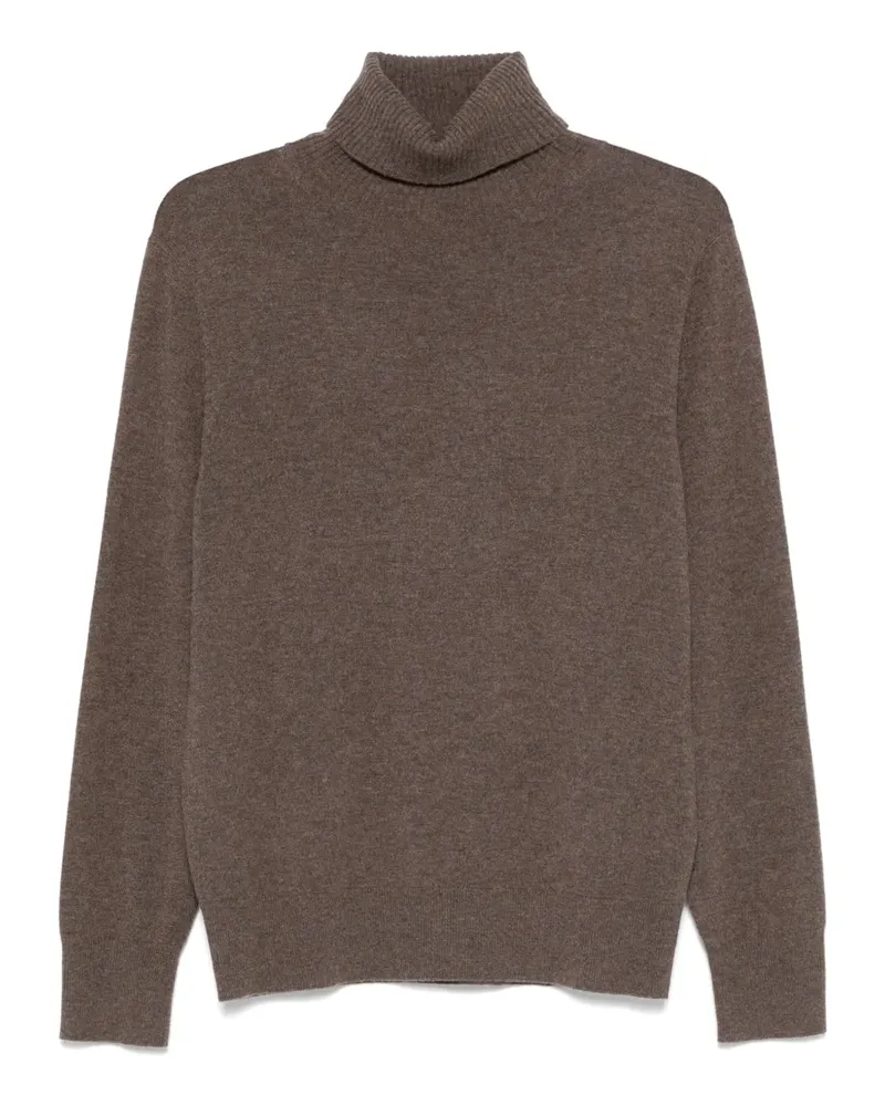FURSAC Pullover mit Rollkragen - Braun Braun