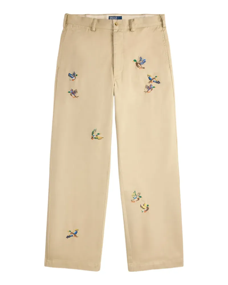 Ralph Lauren The Big Chino mit Stickerei - Nude Nude