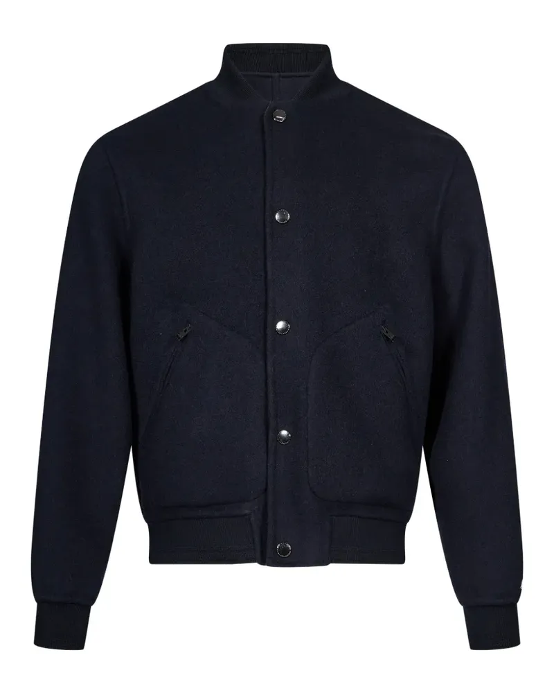 Canali reversible bomber jacket - Blau Blau