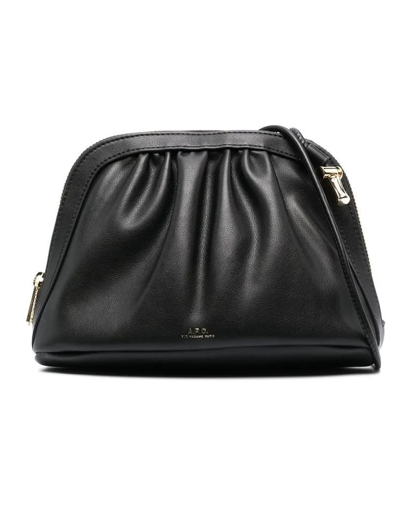 A.P.C. Gürteltasche mit Umhängeriemen - Schwarz Schwarz