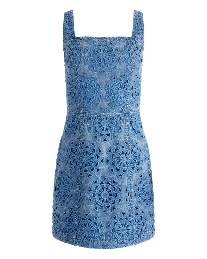 Alice + Olivia Maryann Minikleid - Blau Blau