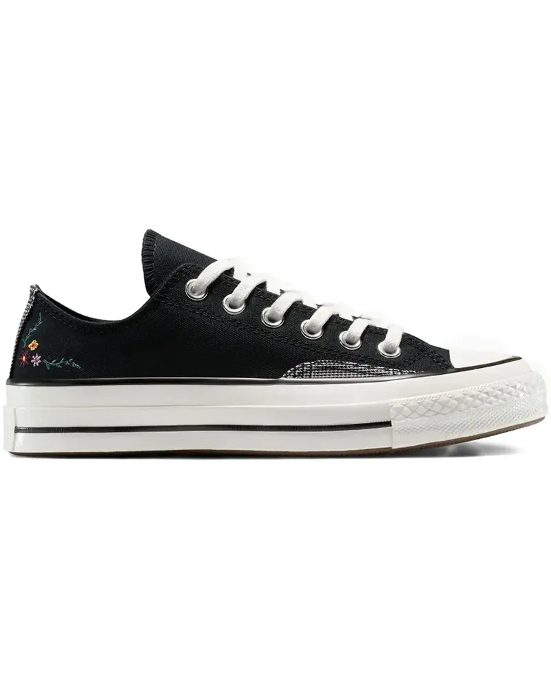 Converse Chuck 70 floral embroidered sneakers - Schwarz Schwarz
