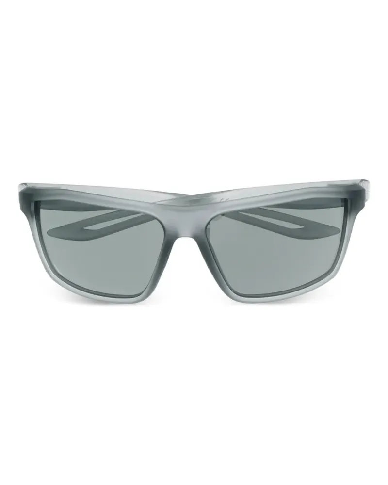 Nike Eckige Sonnenbrille - Grau Grau