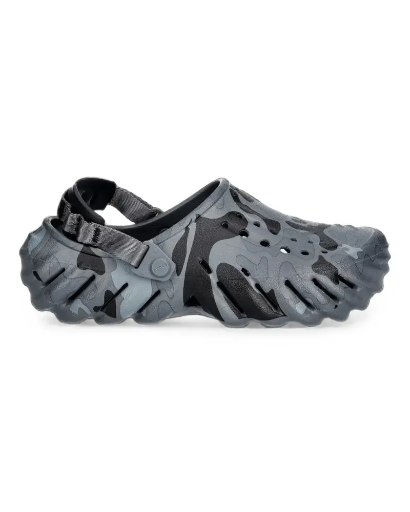 Crocs Echo Clogs mit Camouflage-Print - Grau Grau