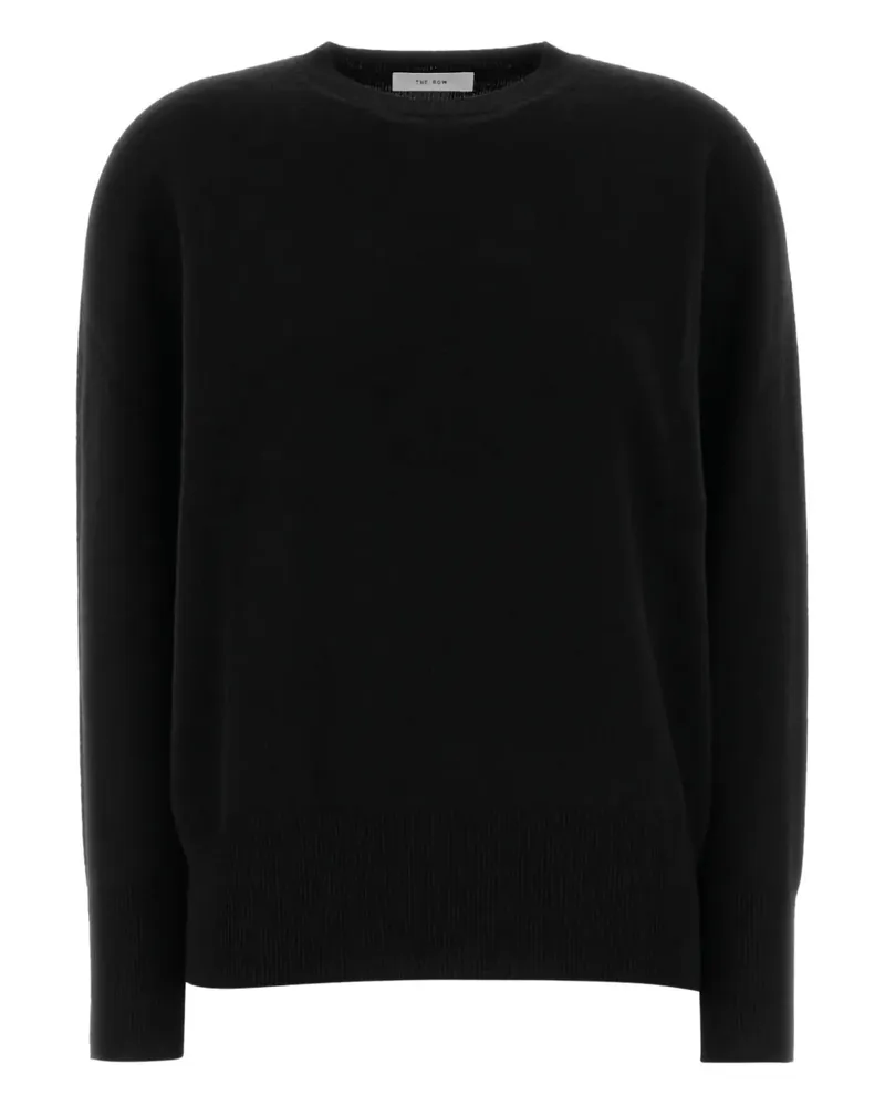 The Row Kaschmirpullover mit rundem Ausschnitt - Schwarz Schwarz
