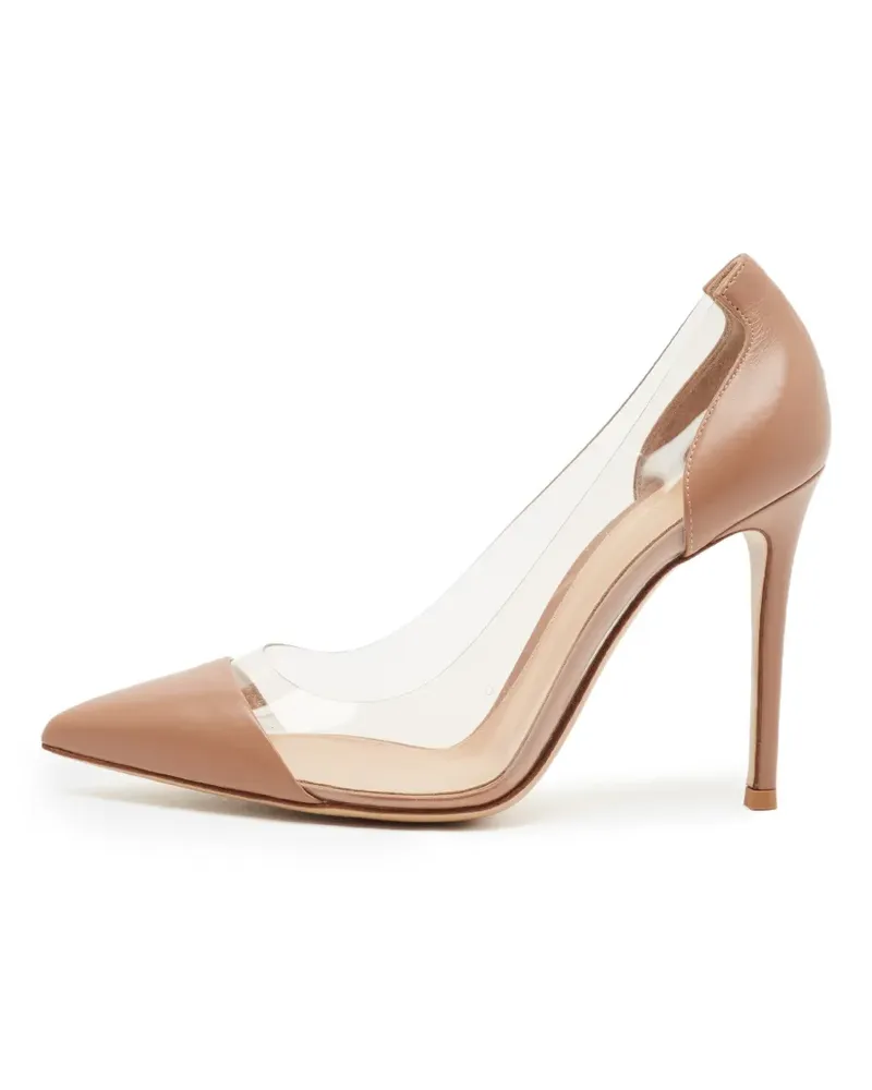 Gianvito Rossi Plexi Pumps - Weiß Weiß