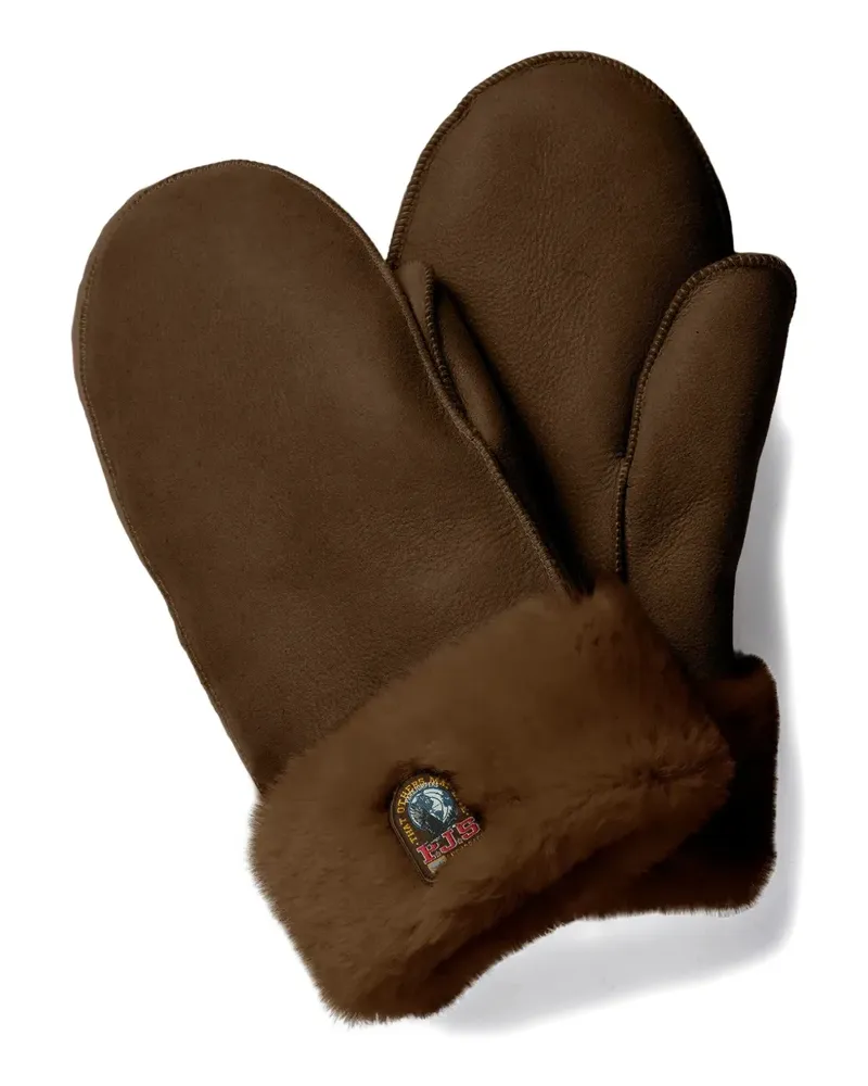 Parajumpers Handschuhe aus Schafsleder - Braun Braun