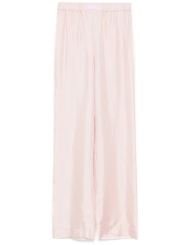Versace Hose aus Seide - Rosa Rosa