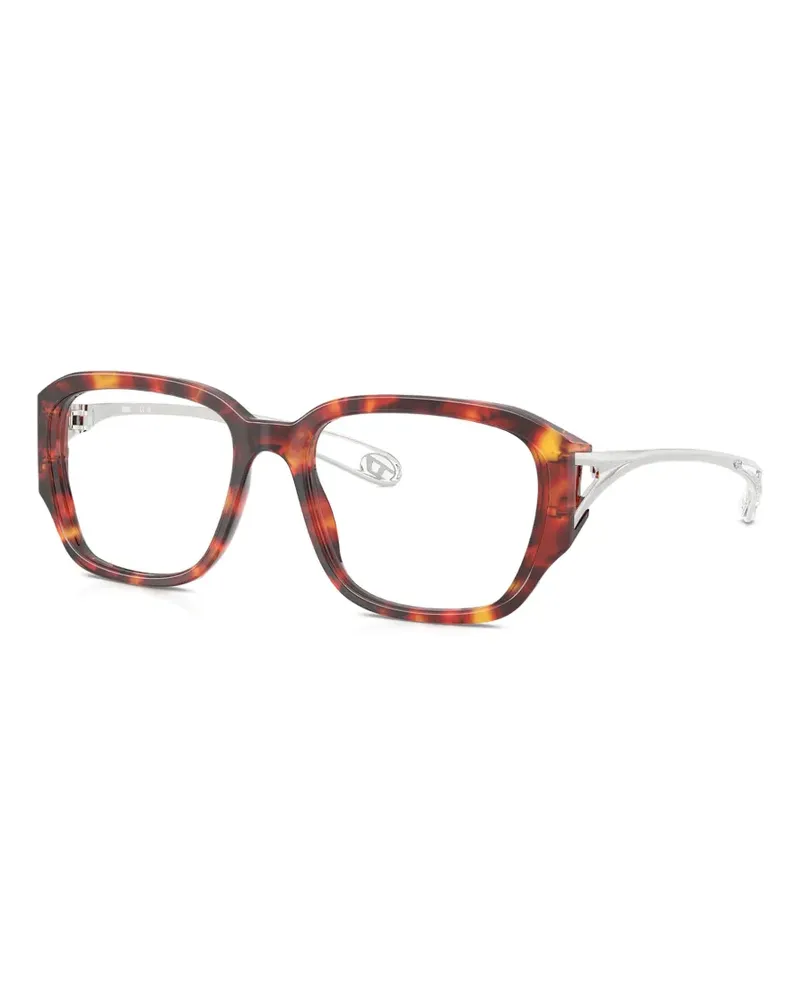 Diesel Brille in Schildpattoptik - Rot Rot