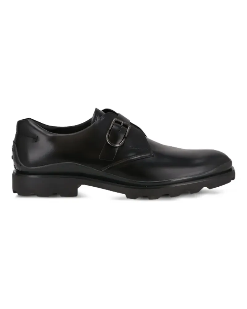 TOD'S buckle-fastening Derby shoes - Schwarz Schwarz