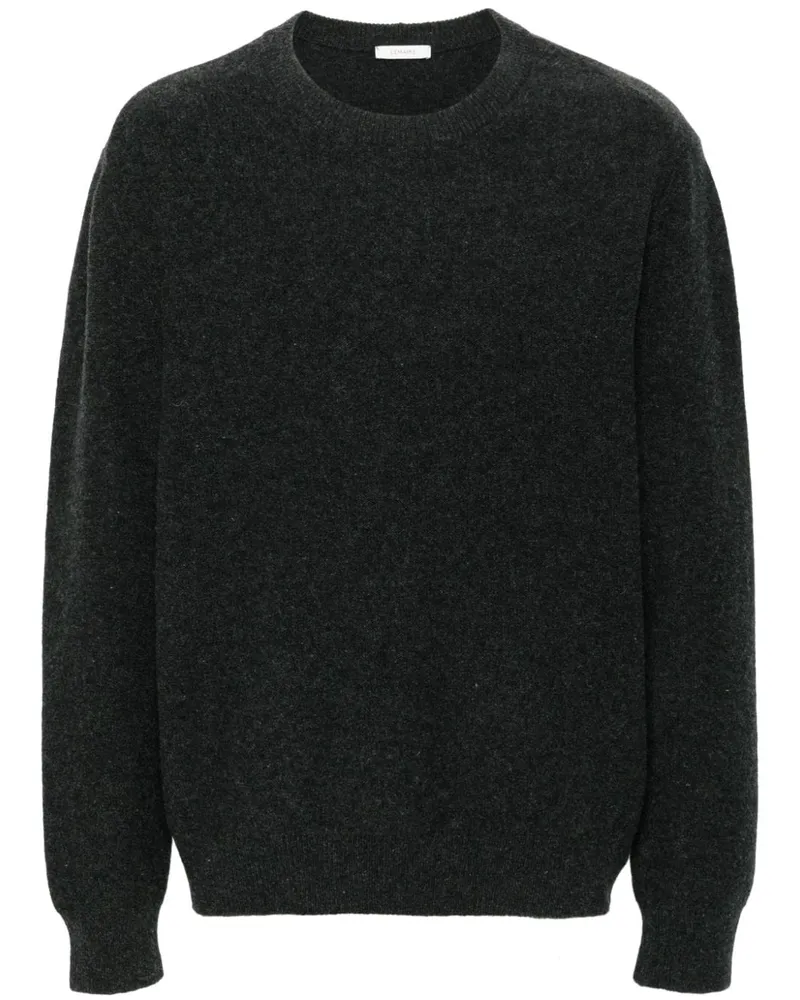 Christophe Lemaire Pullover mit rundem Ausschnitt Grau