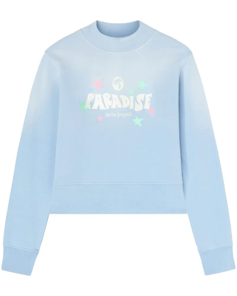 Palm Angels Paradise Pullover - Blau Blau