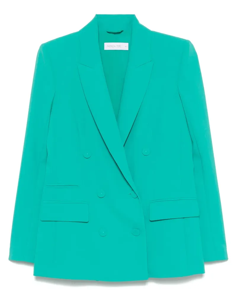 Patrizia Pepe Blazer aus Krepp - Grün Grün