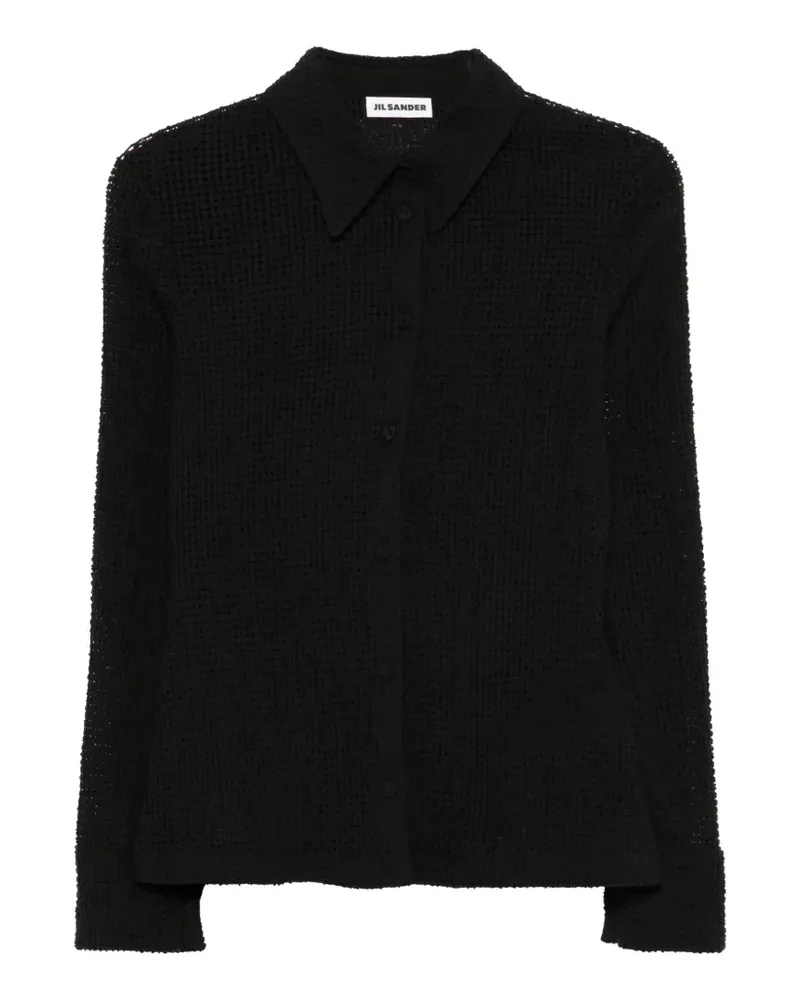Jil Sander buttoned shirt - Schwarz Schwarz