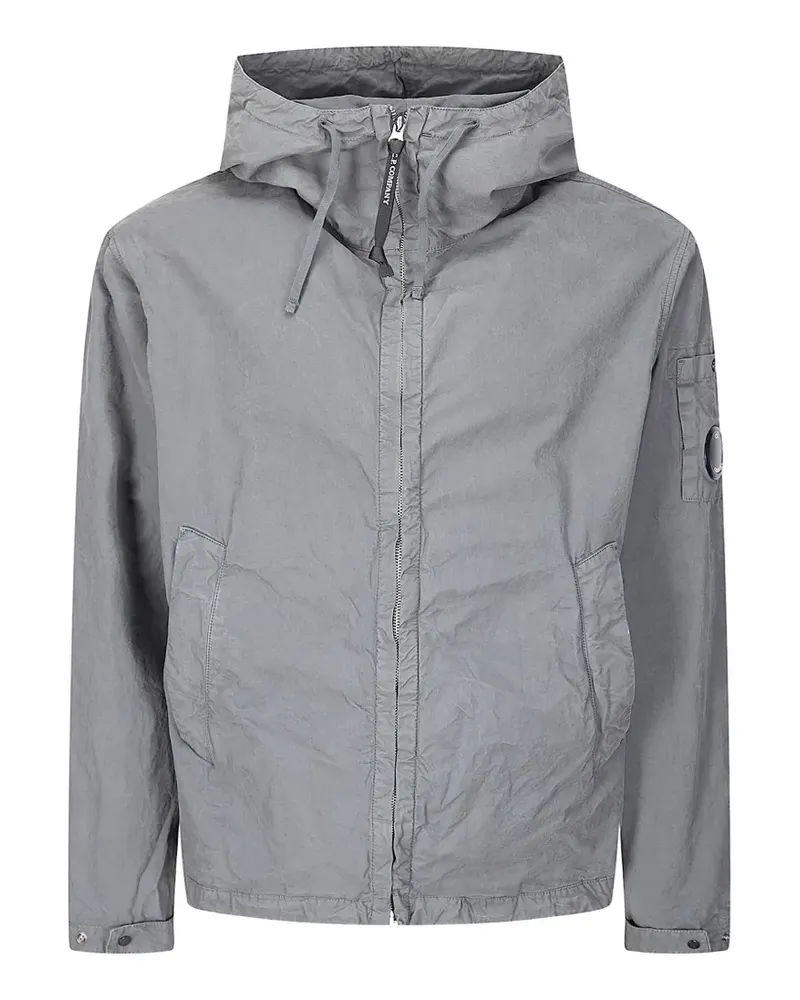 C.P. Company micro-reps lens hooded jacket - Grau Grau