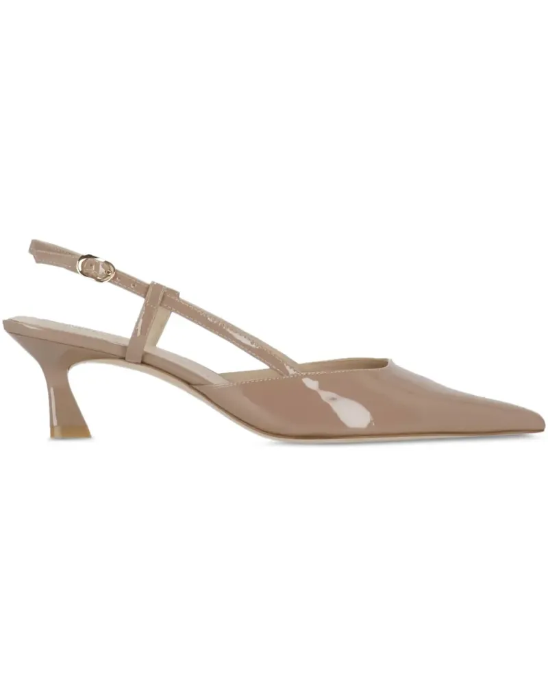 Stuart Weitzman Vinnie Slingback-Pumps 50mm - Nude Nude