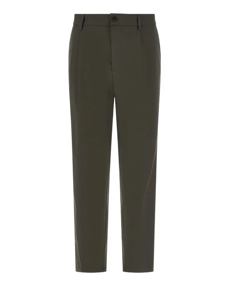 CRUNA Tortona pleated trousers - Braun Braun