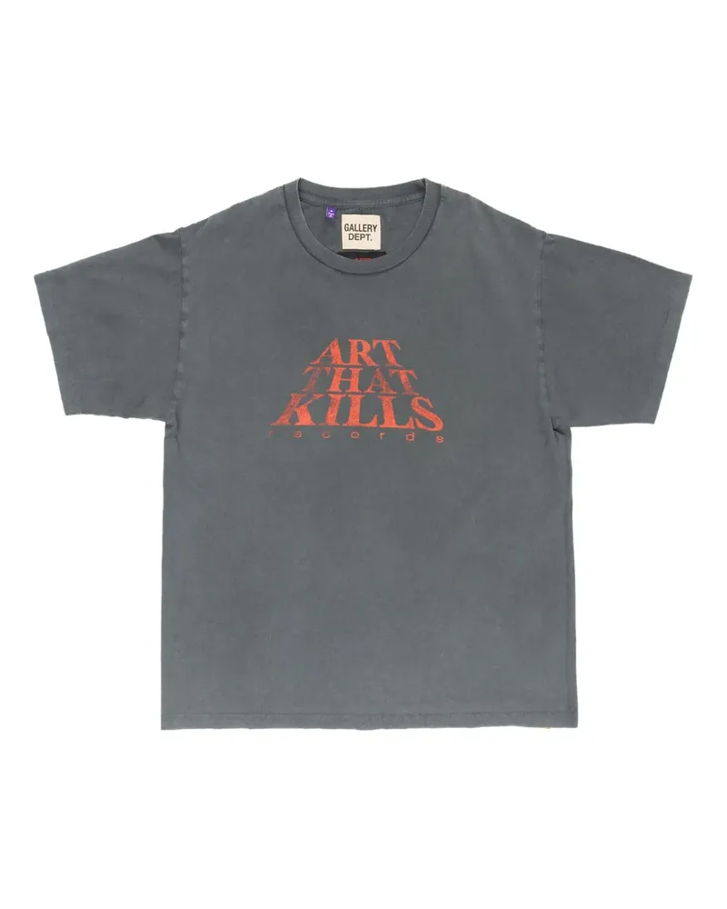 GALLERY DEPT. T-Shirt mit Schriftzug - Grau Grau