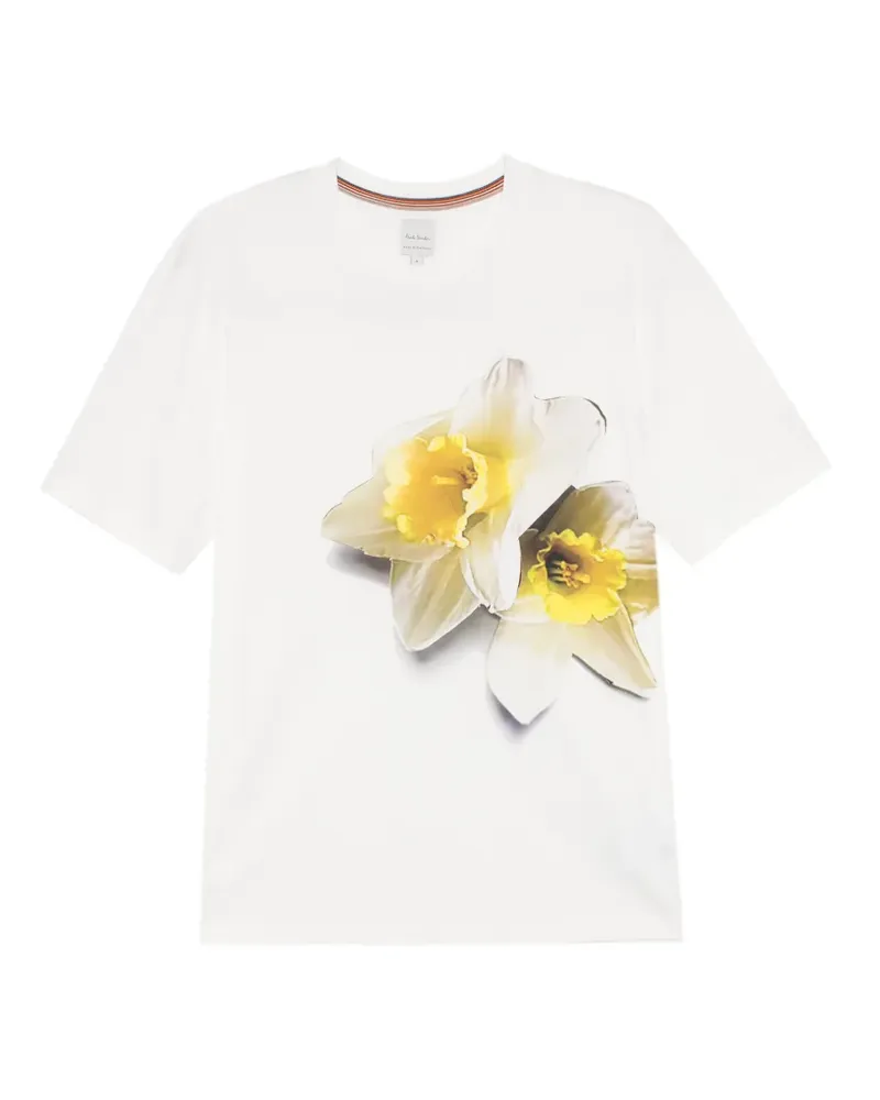 Paul Smith T-Shirt mit grafischem Print - Weiß Weiß