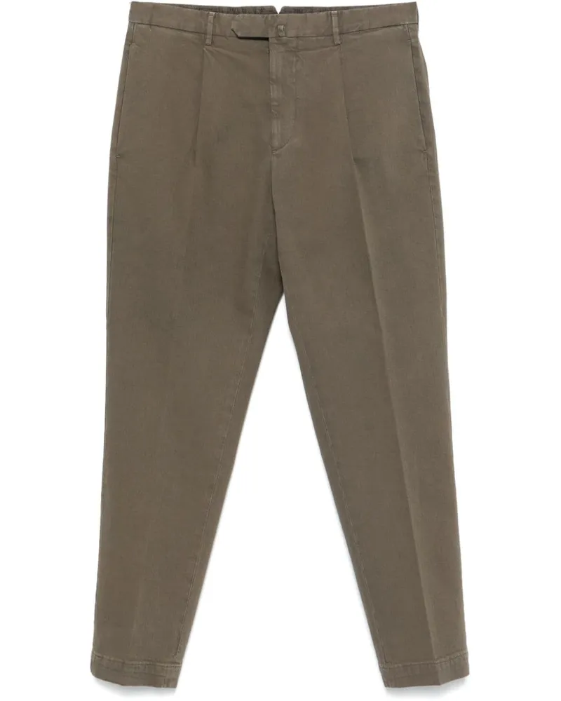 Dell'oglio Hose mit Tapered-Bein - Braun Braun