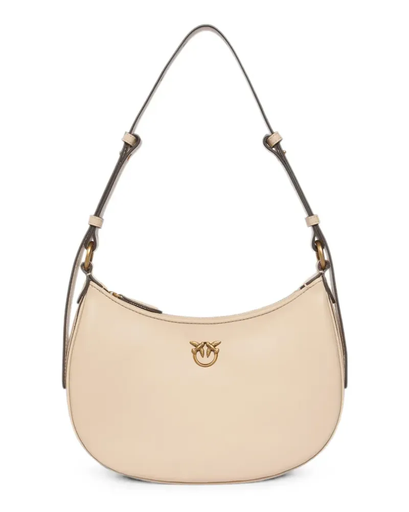 Pinko Kleine Love Half Moon Schultertasche - Nude Nude