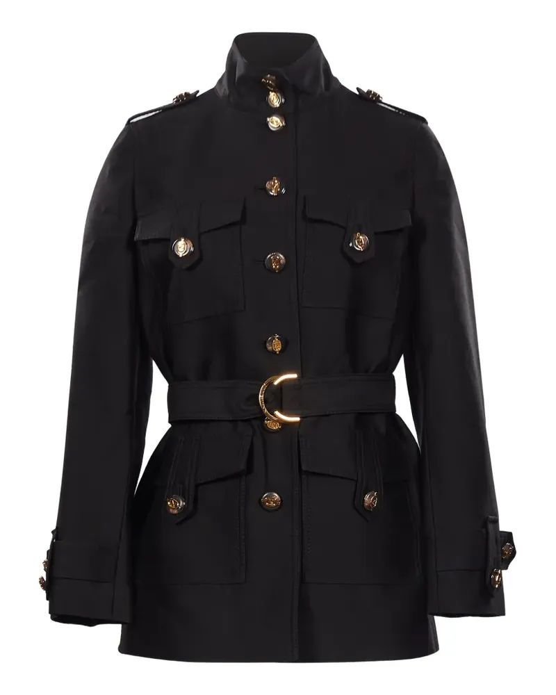 Zimmermann Valiant Jacke mit Gürtel - Schwarz Schwarz