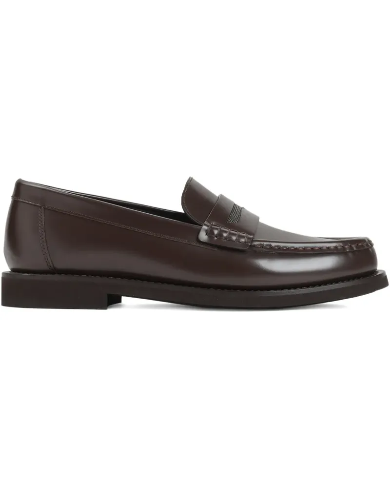 Brunello Cucinelli Klassische Penny-Loafer - Braun Braun