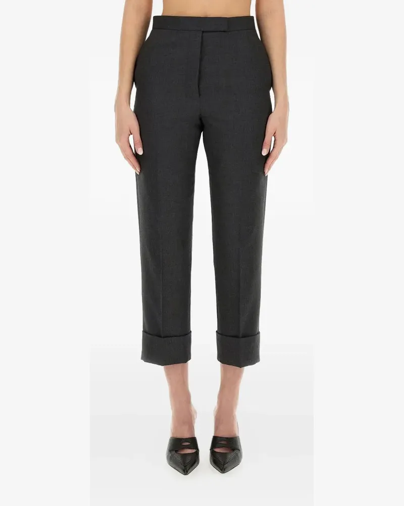 Thom Browne Hose mit Umschlag - Grau Grau