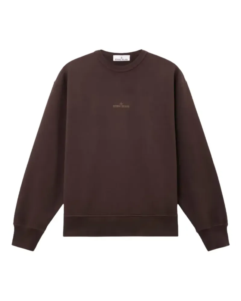 Stone Island 6100037 Fleece-Sweatshirt - Braun Braun