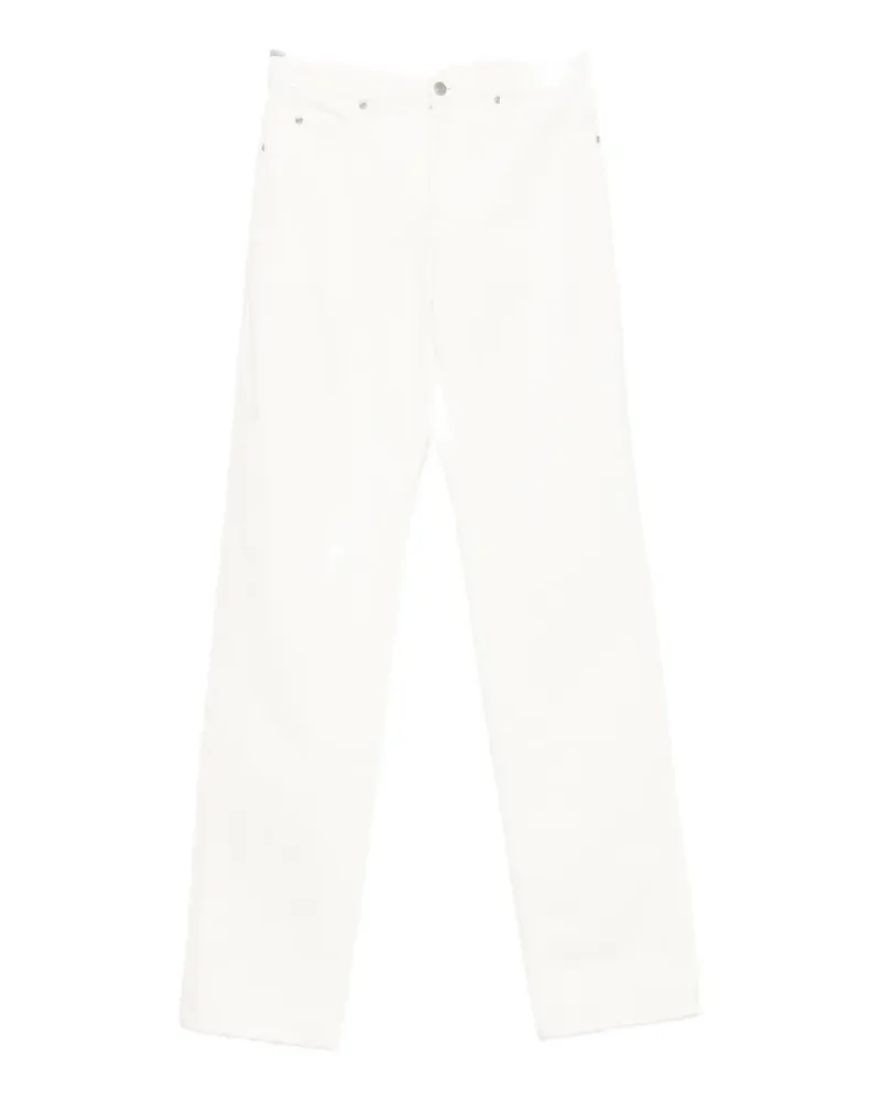 Calvin Klein logo-patch jeans - Nude Nude