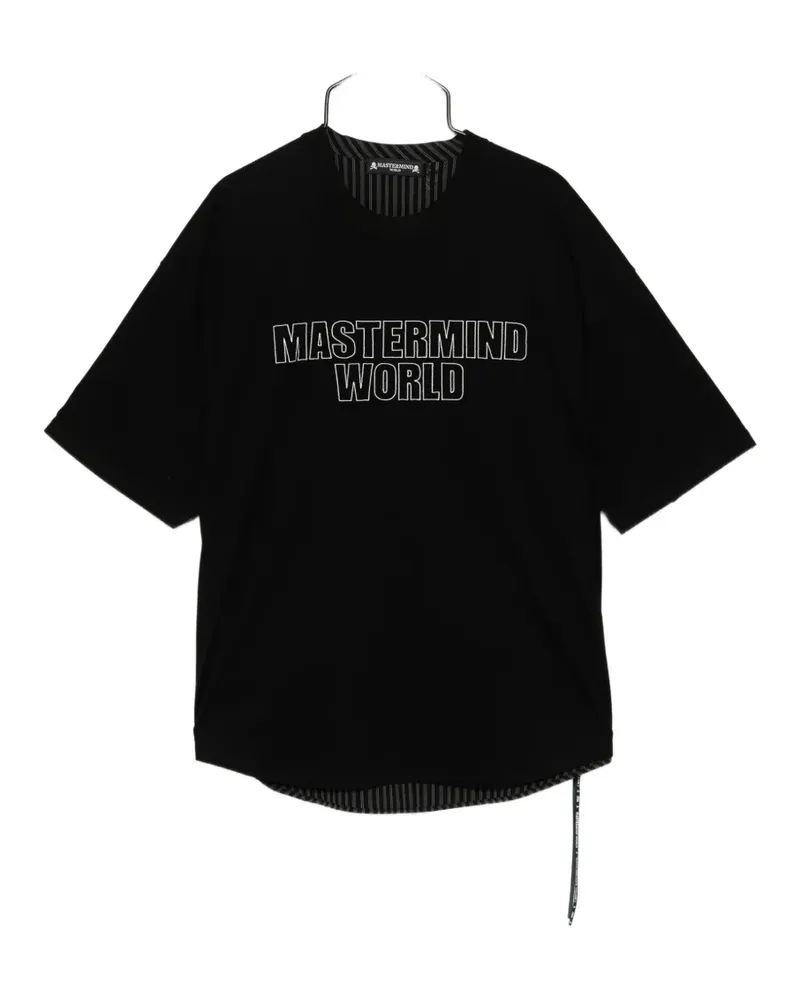Mastermind World striped T-shirt - Schwarz Schwarz