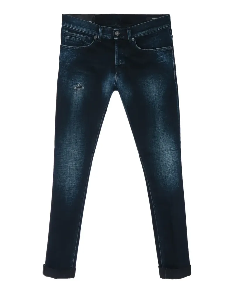 Dondup Ausgeblichene George Jeans im Distressed-Look - Blau Blau