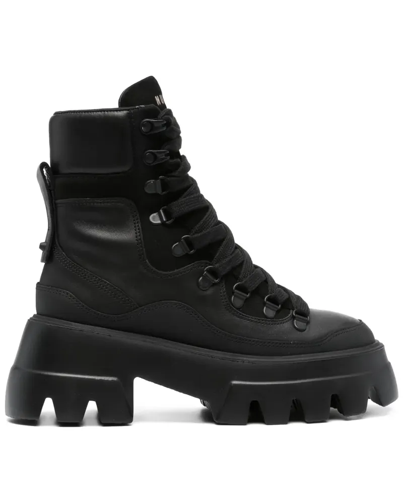Nubikk Nubik Flore Montagne Stiefel - Schwarz Schwarz