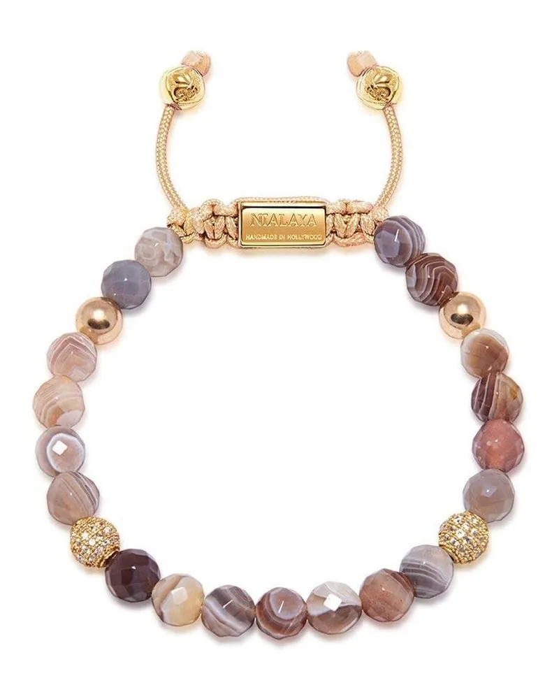 Nialaya Armband mit Schmucksteinen - Gold Gold