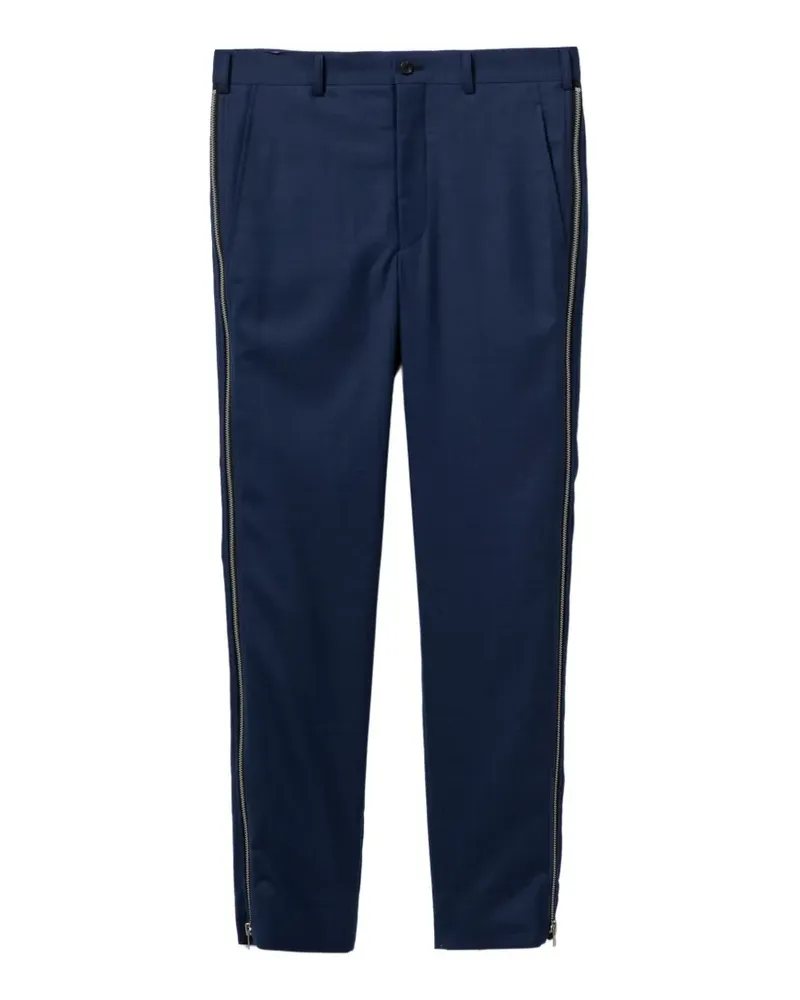 Comme des Garçons Hose mit seitlichen Öffnungen - Blau Blau
