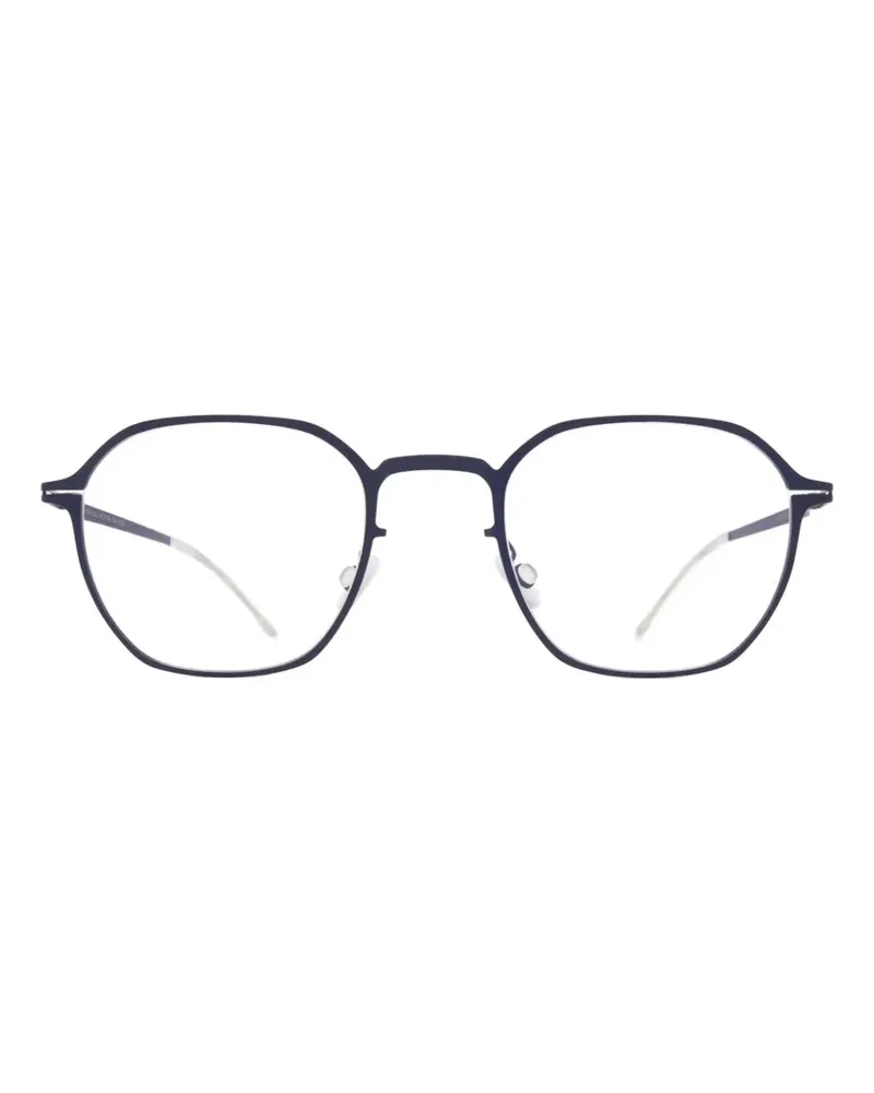 Mykita Isla geometric-frame glasses - Blau Blau