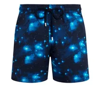 Badehose mit elastischem Bund - Blau