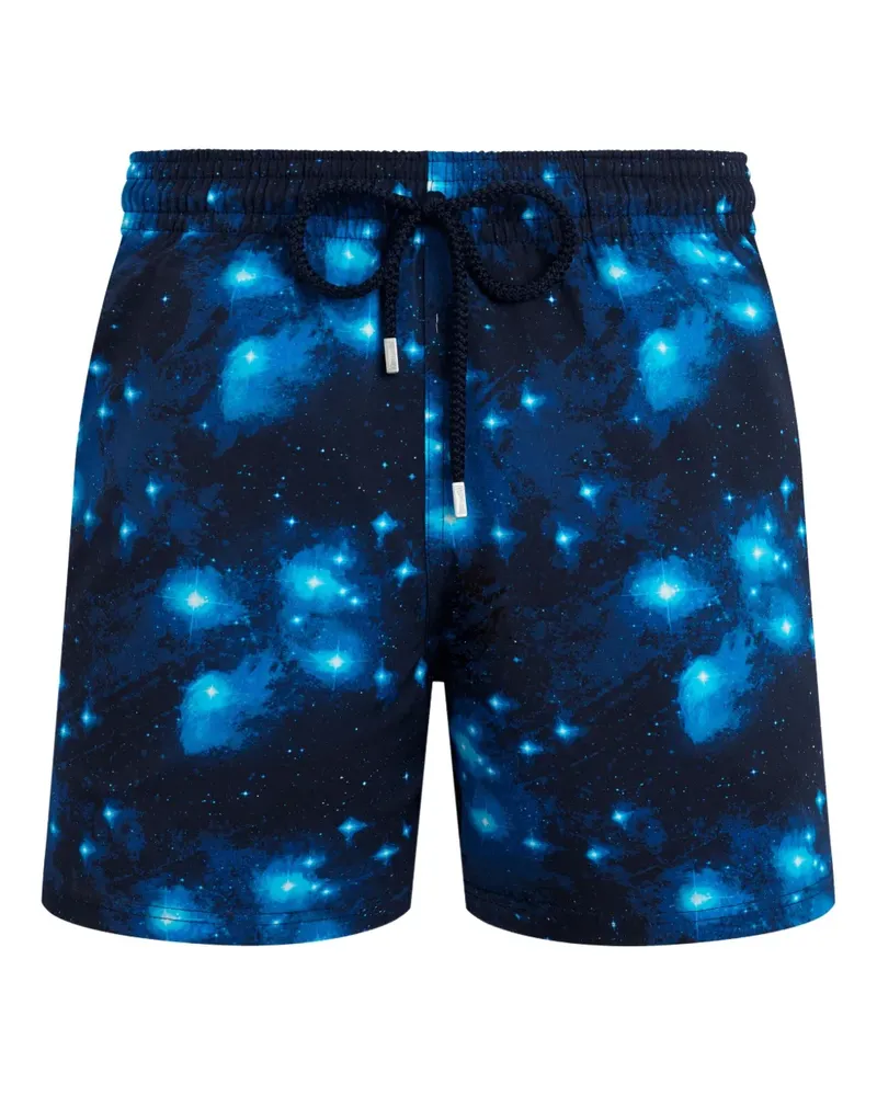 Vilebrequin elasticated-waistband pégase swim trunks - Blau Blau