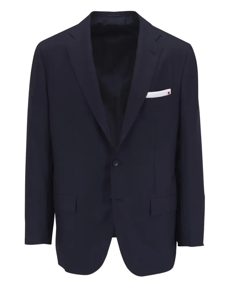Kiton Sakko aus Kaschmir - Blau Blau