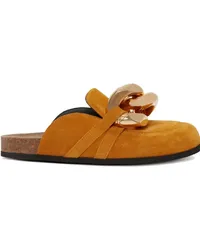 J.W.Anderson Loafer mit Zierkette Gelb