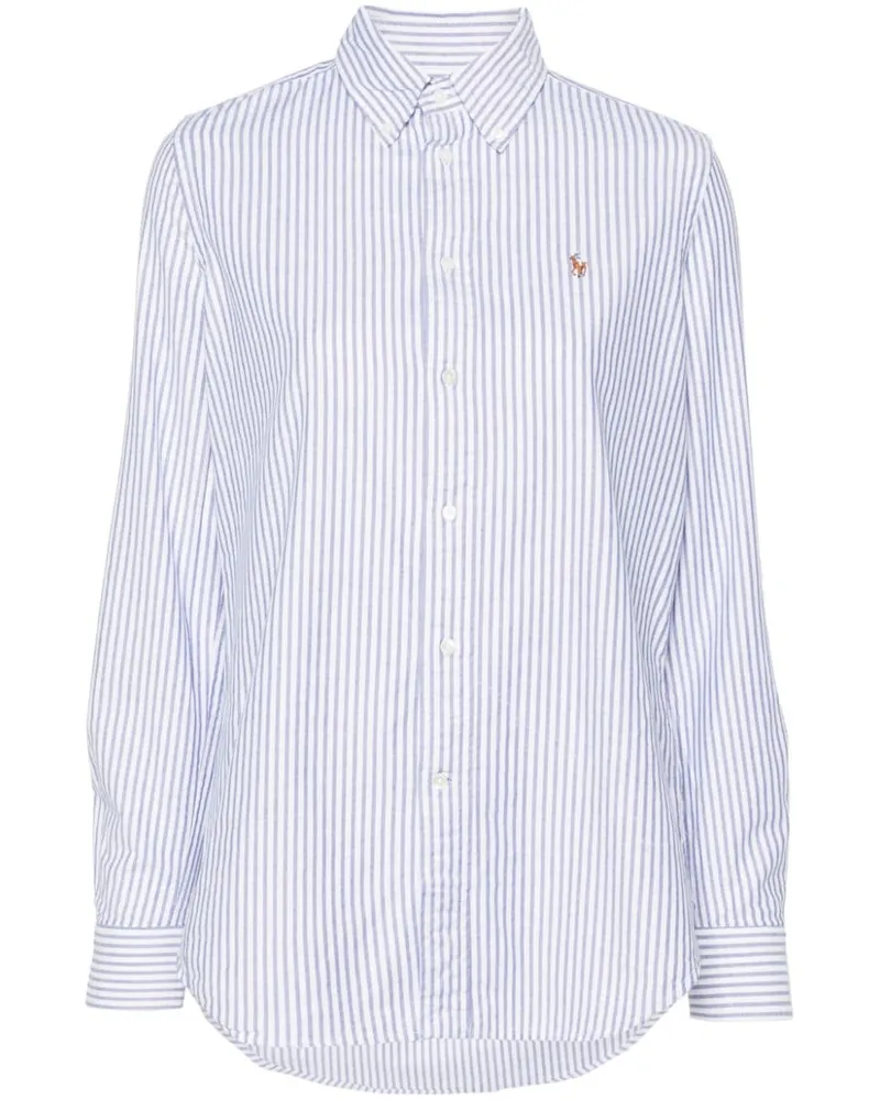Ralph Lauren Hemd mit Polo Pony-Stickerei - Weiß Weiß
