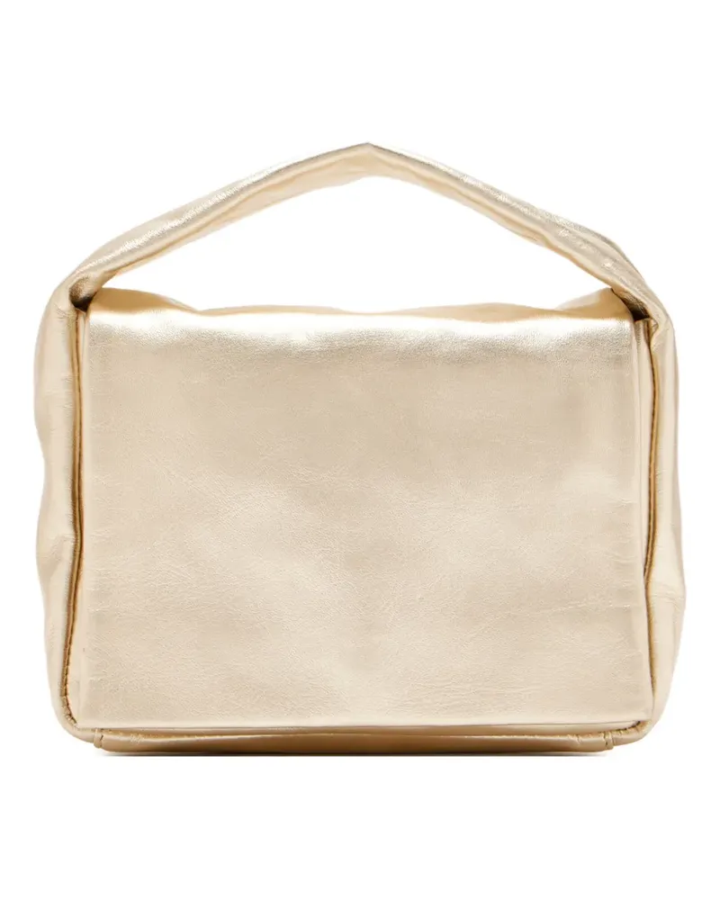 St. Agni petit top-handle mini bag - Gold Gold